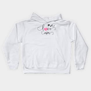 Love Mothers Kids Hoodie